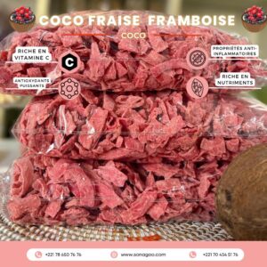 Coco framboise au fraise